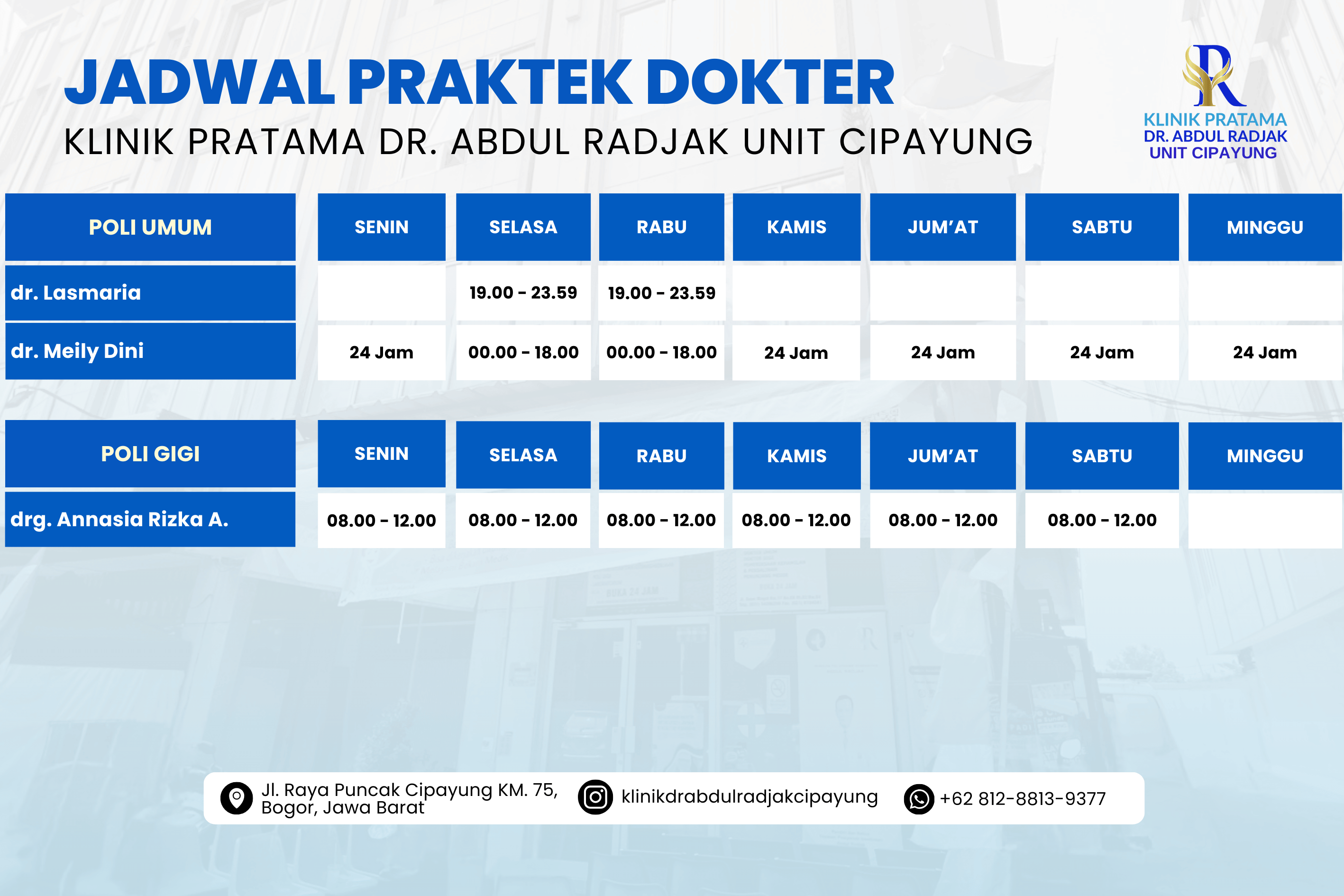 Jadwal Dokter