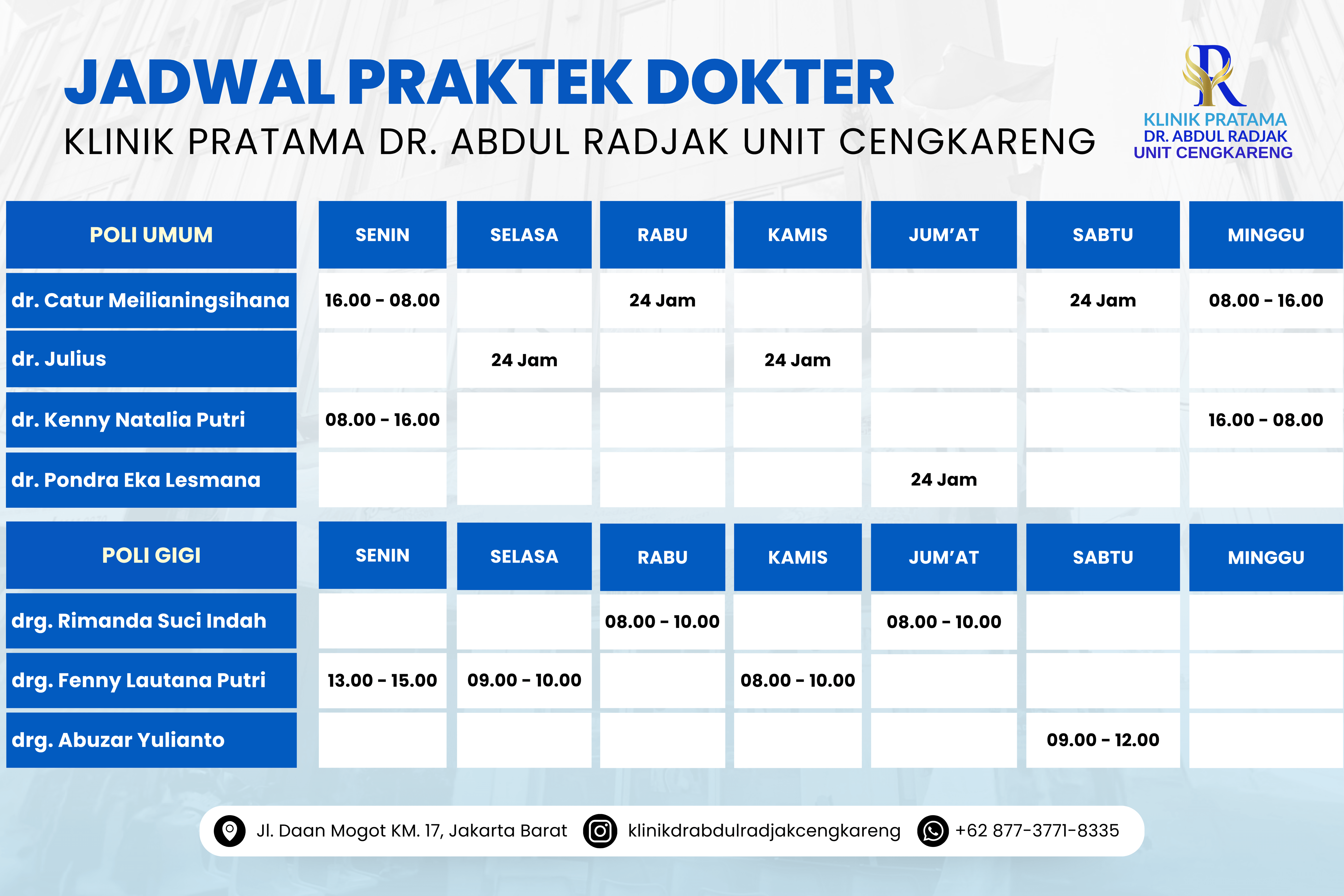 Jadwal Dokter